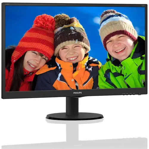 Philips 240V5QDAB/00 23.8” 5ms (VGA+DVI-D+HDMI) Full HD IPS Siyah Monitör