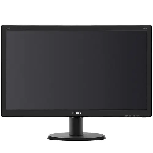 Philips 240V5QDAB/00 23.8” 5ms (VGA+DVI-D+HDMI) Full HD IPS Siyah Monitör