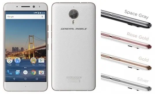 General Mobile GM 5 Plus Çift Hatlı Gold Cep Telefonu