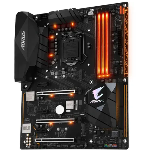 Gigabyte Aorus GA-Z270X-Gaming K5 Intel Z270 Express Soket 1151 DDR4 3866(OC)MHz ATX Gaming Anakart