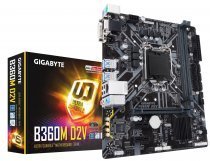 Gigabyte B360M D2V Intel B360 Soket 1151 DDR4 2666MHz VGA DVI Gaming Anakart