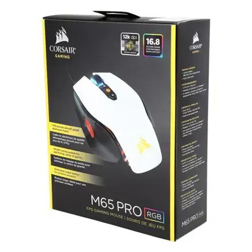 Corsair M65 PRO 1200DPI 8 Tuş RGB Optik Gaming Mouse - CH-9300111-EU