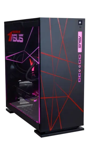 ASUS IN-WIN 303  (Powered by Asus) Edition RGB Mid Tower ATX Siyah Kasa