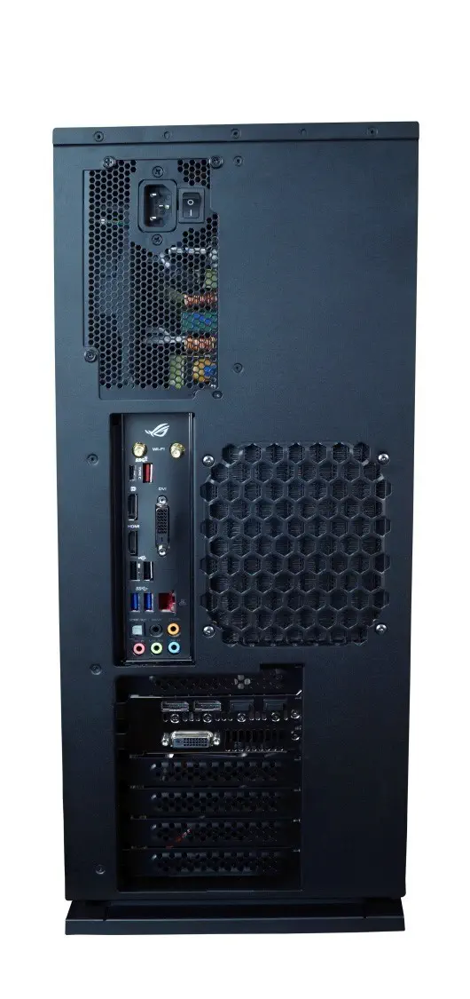 ASUS IN-WIN 303 (Powered by Asus) Edition RGB Mid Tower ATX Siyah Kasa