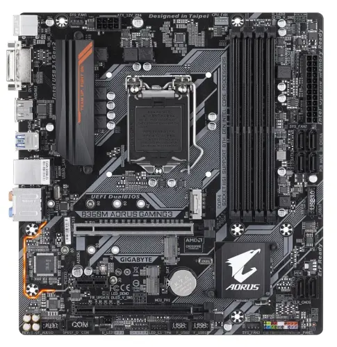 Gigabyte B360M Aorus Gaming 3 Intel B360 Soket 1151 DDR4 2666MHz mATX Gaming Anakart