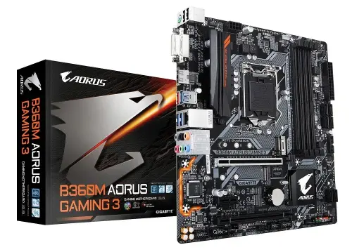 Gigabyte B360M Aorus Gaming 3 Intel B360 Soket 1151 DDR4 2666MHz mATX Gaming Anakart