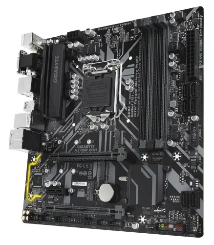 Gigabyte H370M D3H Intel H370 Soket 1151 DDR4 2666MHz mATX Gaming Anakart