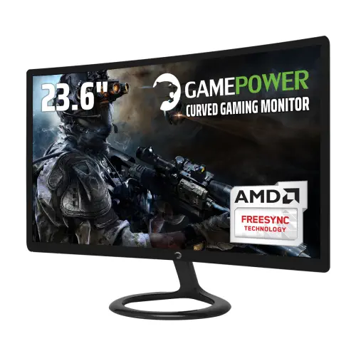 GamePower 23.6″ GPR24C144 Curved 1ms 144Hz Gaming Monitör (Samsung VA Panel)