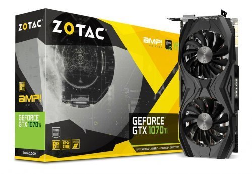 Zotac GeForce GTX 1070 Ti AMP Edition 8GB GDDR5 256Bit ZT P10710C 10P Gaming Oyuncu Ekran Kart