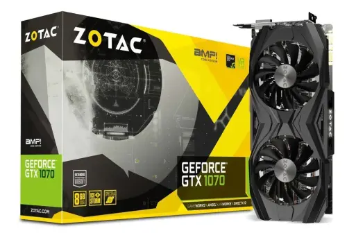Zotac GeForce  GTX 1070 AMP Core Edition 8GB GDDR5 256Bit ZT-P10700N-10P Gaming (Oyuncu) Ekran Kartı