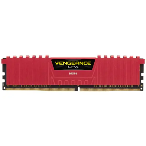 Corsair Vengeance LPX 8GB (1x8GB) DDR4 DRAM 2400MHz C14 Kırmızı Ram - CMK8GX4M1A2400C14R