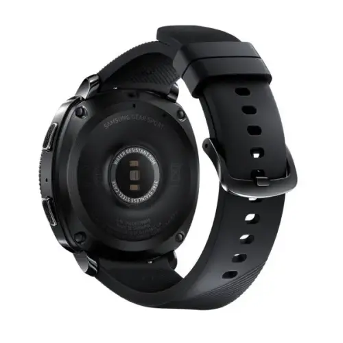 Samsung Gear Sport SM-R600NZBATUR Siyah Akıllı Saat (Android ve iPhone Uyumlu) - Samsung Türkiye Garantili