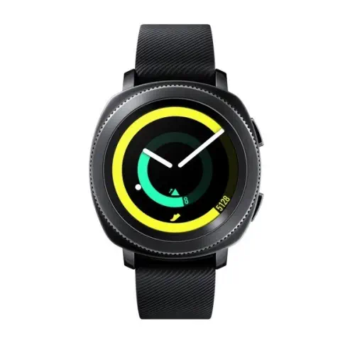 Samsung Gear Sport SM-R600NZBATUR Siyah Akıllı Saat (Android ve iPhone Uyumlu) - Samsung Türkiye Garantili