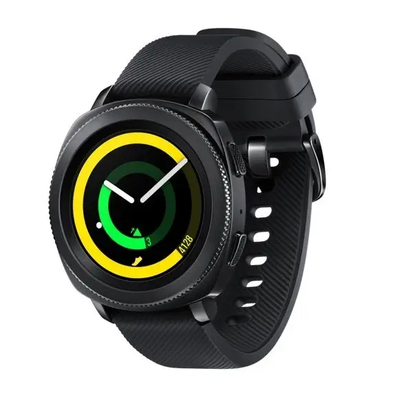 Samsung Gear Sport SM-R600NZBATUR Siyah Akıllı Saat (Android ve iPhone Uyumlu) - Samsung Türkiye Garantili