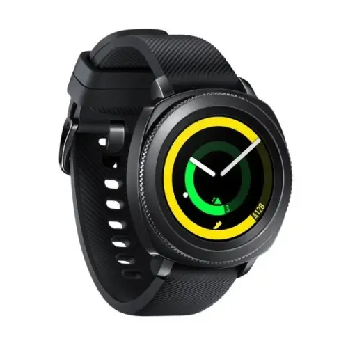 Samsung Gear Sport SM-R600NZBATUR Siyah Akıllı Saat (Android ve iPhone Uyumlu) - Samsung Türkiye Garantili