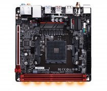 Gigabyte GA-AB350N Gaming Wi-Fi AMD B350 Soket AM4 Wi-Fi DDR4 3200(OC)MHz mITX Gaming(Oyuncu) Anakart