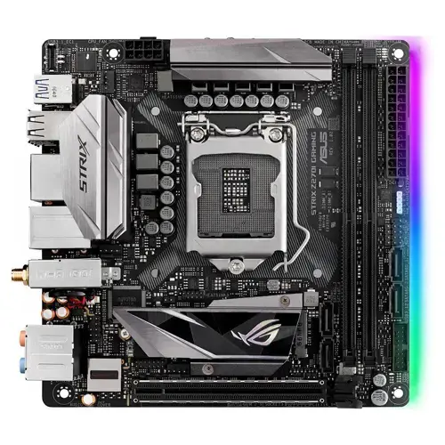 Asus Rog Strix Z270I Gaming Intel Z270 Soket 1151 DDR4 4266(OC)MHz Mini-ITX Gaming Anakart