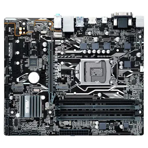 Asus Prime B250M-A Intel B250 Soket 1151 DDR4 2400MHz mATX Gaming (Oyuncu) Anakart