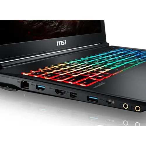 Msi GP62M 7RDX(Leopard)-2445XTR i7-7700HQ 2.80GHz 16GB DDR4 128GB+1TB 7200RPM 4GB GTX1050 15.6″ FHD FreeDOS Gaming Notebook