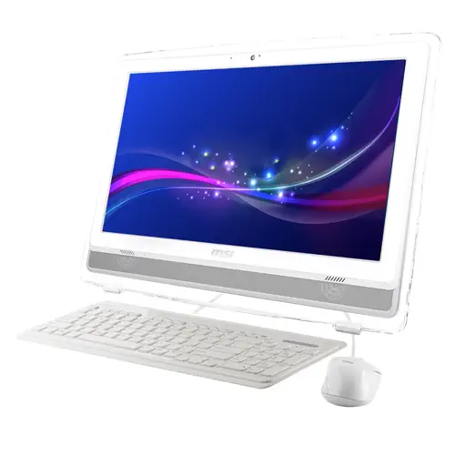 MSI Pro 22ET 4BW-022XEU Intel Celeron N3160 1.60GHz/2.24GHz 4GB 1TB 21.5″ Full HD Dokunmatik FreeDOS Beyaz All In One