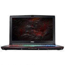 MSI GE62 7RD(Apache)-840XTR i7-7700HQ 2.80GHz 8GB DDR4 128GB SSD+ 1TB 7200RPM 4GB GTX1050 15.6" Full HD FreeDOS Gaming Notebook