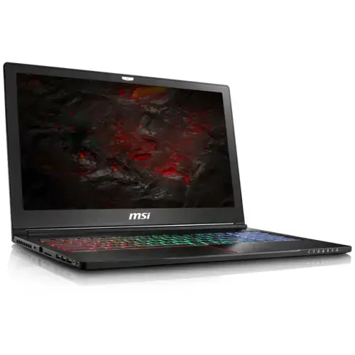 MSI GS63VR 7RF(Stealth Pro 4K)-266TR i7-7700HQ Max.3.80GHz 32GB DDR4 256GB SSD + 1TB 7200Rpm 6GB GTX 1060 15.6″ UHD 4K Windows 10 Gaming Notebook