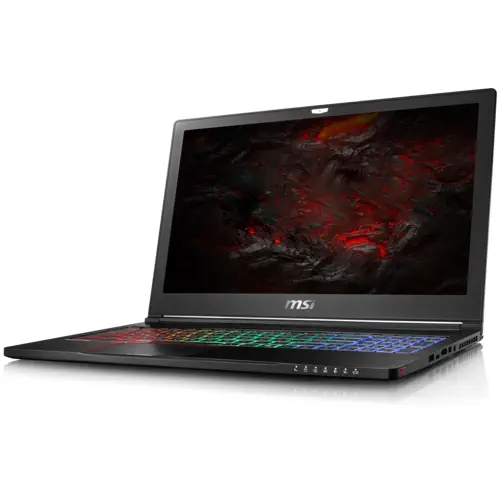 MSI GS63VR 7RF(Stealth Pro 4K)-266TR i7-7700HQ Max.3.80GHz 32GB DDR4 256GB SSD + 1TB 7200Rpm 6GB GTX 1060 15.6″ UHD 4K Windows 10 Gaming Notebook
