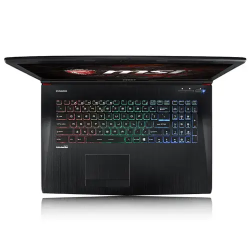 MSI GE72 7RD(Apache)-065XTR Intel Core i7-7700HQ 2.80GHz 16GB DDR4 256GB SSD + 1TB 7200Rpm 4GB GTX1050 17.3″ Full HD FreeDOS Gaming Notebook 