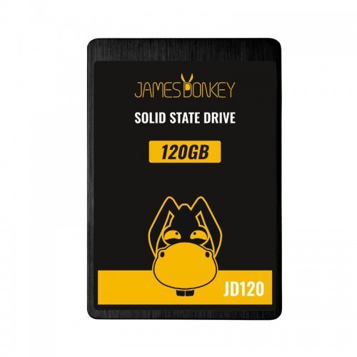 James Donkey JD120 120GB 2.5 inç 3D Nand 510MB/440MB/sn SSD Disk - 3 Yıl Birebir Değişim Garantisi