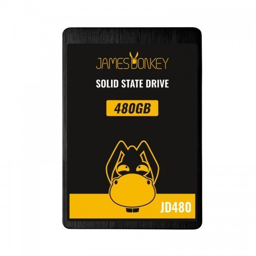 James Donkey JD480 480GB 3D Nand 2.5 inç 510MB/480MB/sn SSD Disk - 3 Yıl Birebir Değişim Garantisi