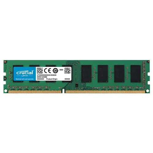 Crucial 4GB DDR3L 1600Mhz CT51264BD160B DIMM 1.35V Ram