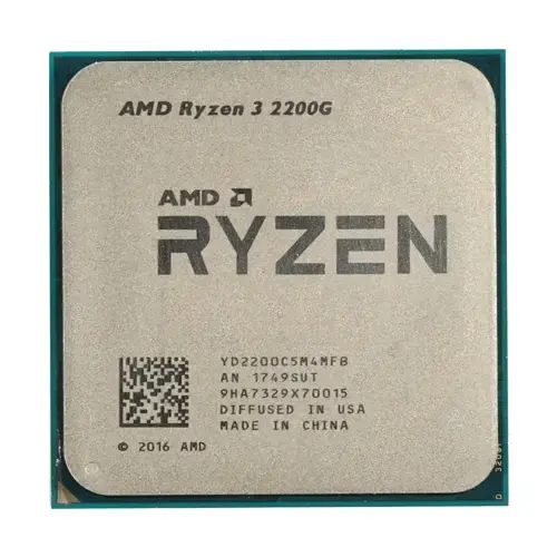 AMD Ryzen 3 2200G 3.50GHz 6MB Soket AM4 İşlemci (Fanlı)