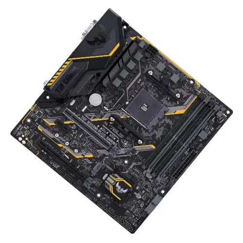 Asus TUF B350M-PLUS Gaming Amd Ryzen AM4 DDR4 HDMI DVI VGA M.2 USB 3.1 microATX B350 Anakart