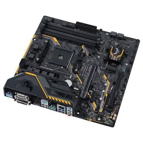 Asus TUF B350M-PLUS Gaming Amd Ryzen AM4 DDR4 HDMI DVI VGA M.2 USB 3.1 microATX B350 Anakart