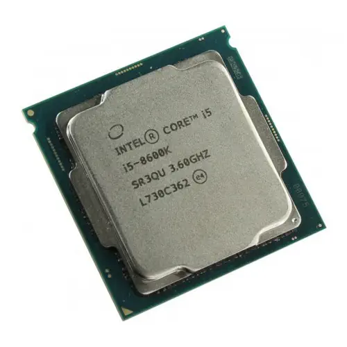 Intel Core i5-8600K 3.60GHz 9MB Soket 1151 İşlemci (Fansız)