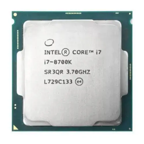 Intel Core i7-8700K 3.70GHz 12MB Soket 1151 İşlemci (Fansız)