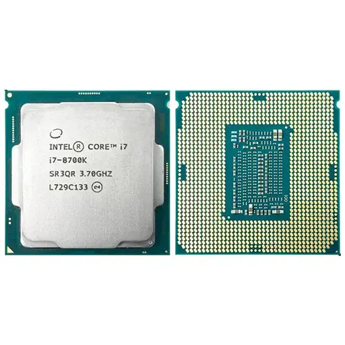 Intel Core i7-8700K 3.70GHz 12MB Soket 1151 İşlemci (Fansız)