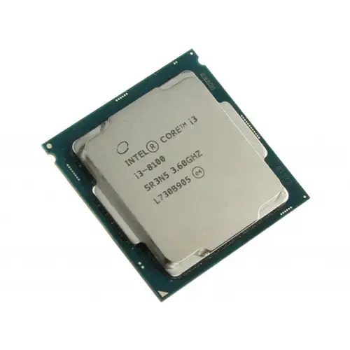 Intel Core i3-8100 3.60GHz 6MB Soket 1151 İşlemci (Fanlı)