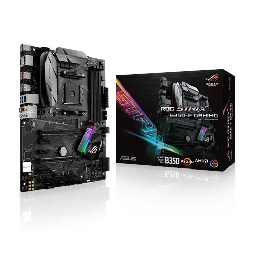 Asus Rog Strix B350-F Gaming AMD B350 DDR4 3200MHz USB3.1 M.2 Gaming Anakart