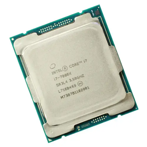 Intel Skylake Core i7-7800X 3.50 GHz Soket 2066 8.25 MB Önbellek 14nm İşlemci (Fansız)