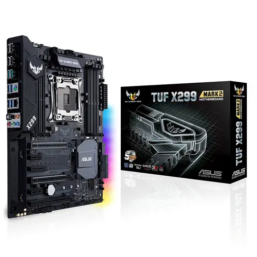 Asus Tuf X299 Mark 2 Intel X299 Soket 2066 DDR4 4133(O.C.)MHz ATX Gaming(Oyuncu) Anakart