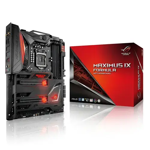 Asus ROG MAXIMUS IX FORMULA Intel Z270 Soket 1151 DDR4 4133(O.C.)MHz Sata 3 M.2 USB 3.1 ATX Gaming (Oyuncu) Anakart