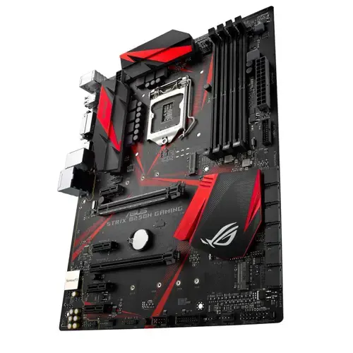 Asus Rog Strix B250H GAMING Intel B250 Soket 1151 DDR4 2400MHz ATX Gaming(Oyuncu) Anakart