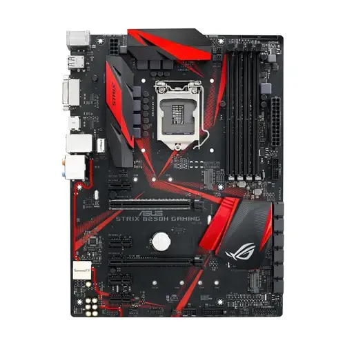 Asus Rog Strix B250H GAMING Intel B250 Soket 1151 DDR4 2400MHz ATX Gaming(Oyuncu) Anakart