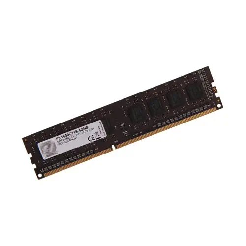 G.Skill Value 4GB (1x4GB) DDR3 1600MHz CL11 Ram (F3-1600C11S-4GNS)