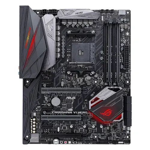 Asus Crosshair VI Hero AMD X370 Soket AM4 DDR4 3200(O.C.)MHz ATX Gaming(Oyuncu) Anakart