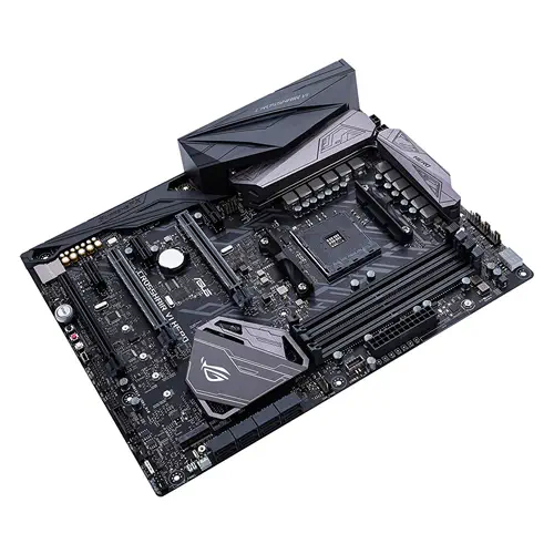 Asus Crosshair VI Hero AMD X370 Soket AM4 DDR4 3200(O.C.)MHz ATX Gaming(Oyuncu) Anakart