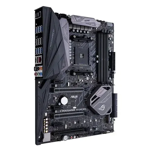 Asus Crosshair VI Hero AMD X370 Soket AM4 DDR4 3200(O.C.)MHz ATX Gaming(Oyuncu) Anakart