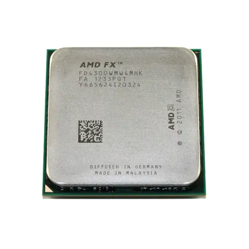 AMD FX 4-Core Black Edition FX-4300 3.8GHz-4GHz 4/4 8MB Soket AM3+ 32nm 95W Fanlı İşlemci