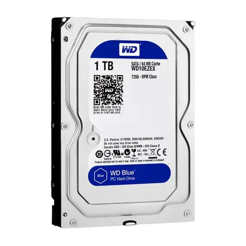 WD Blue WD10EZEX 1TB Sata3 7200 Rpm 64 MB Harddisk